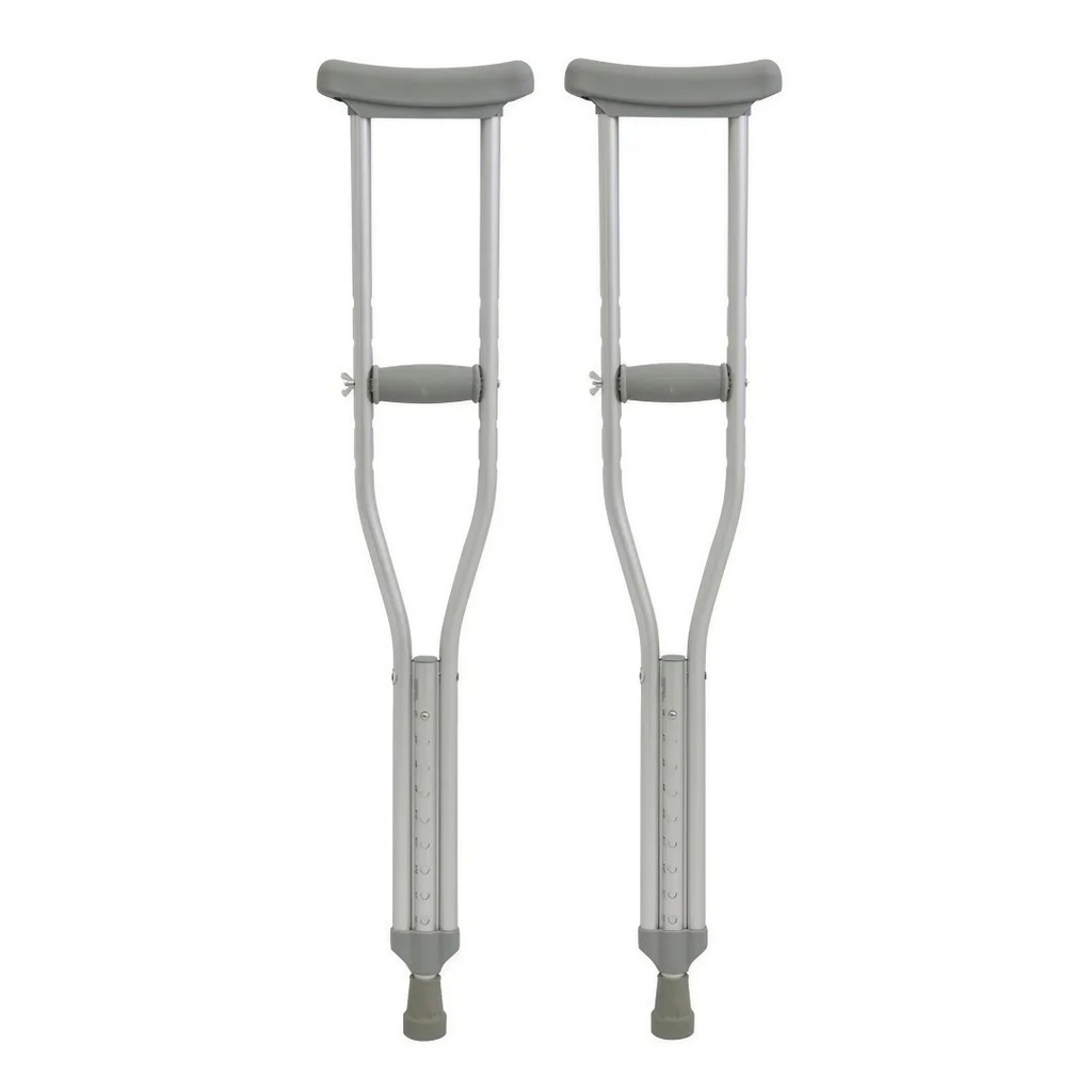 MULETAS EN ALUMINIO ANODIZADO GRIS - TALLA S/PAR - 0.6 MM