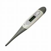 TERMOMETRO DIGITAL DE PUNTA FLEXIBLE (GRIS CLARO)