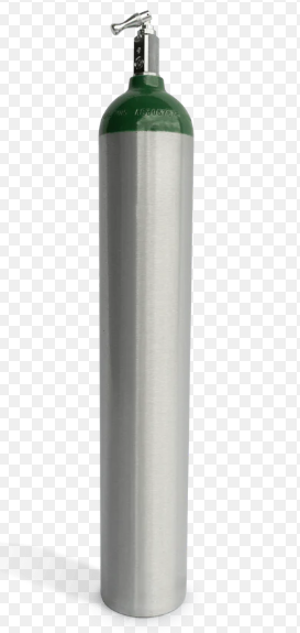 BALON DE OXIG. MEDICINAL TIPO E - CARGADO (AMERICANO)