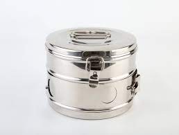 BOMBONA 7X7 ACERO INOX.