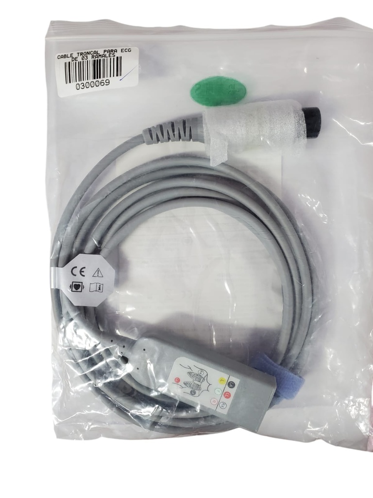 CABLE TRONCAL PARA ECG DE 03 RAMALES