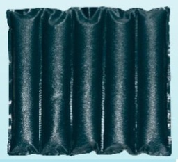 COJIN DE GEL EN CANALES 43x49 CM (Colores varios)