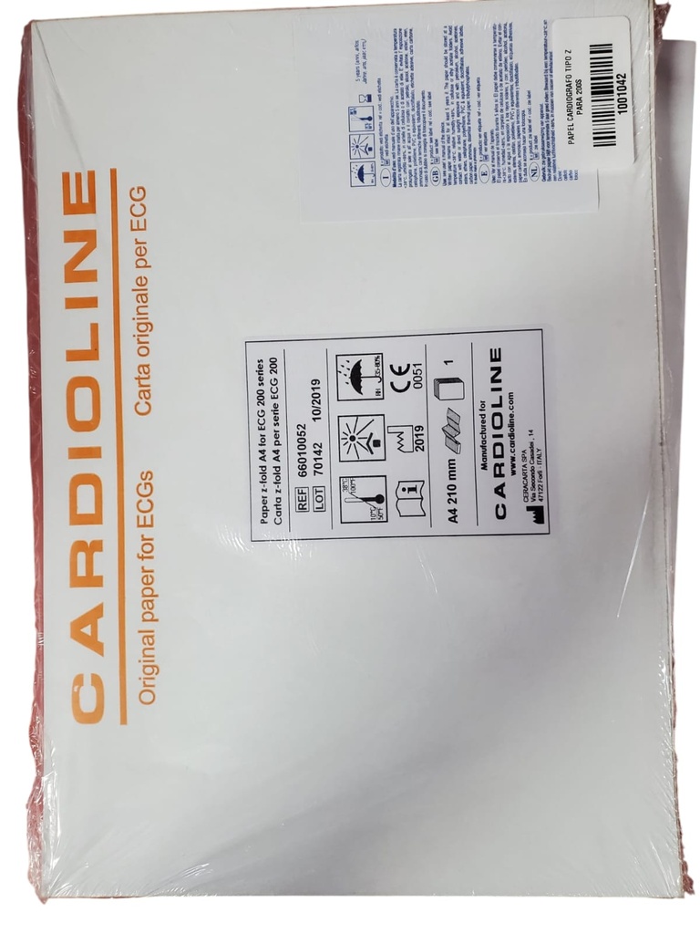 PAPEL CARDIOGRAFO TIPO Z PARA 200S