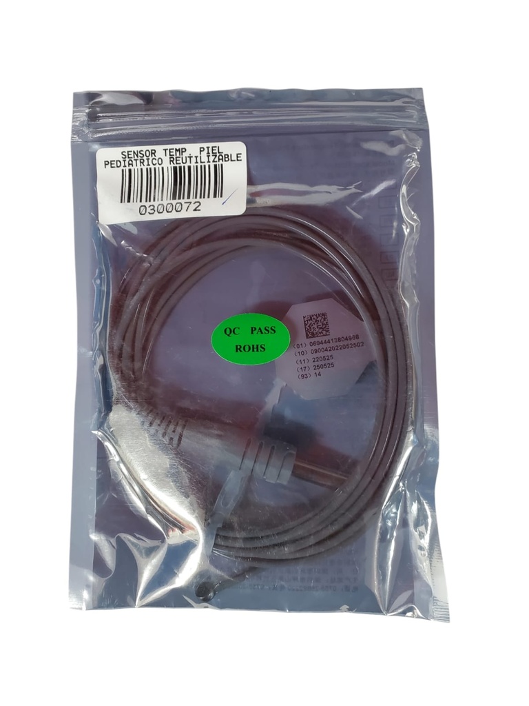 SENSOR TEMP. PIEL PEDIATRICO REUTILIZABLE