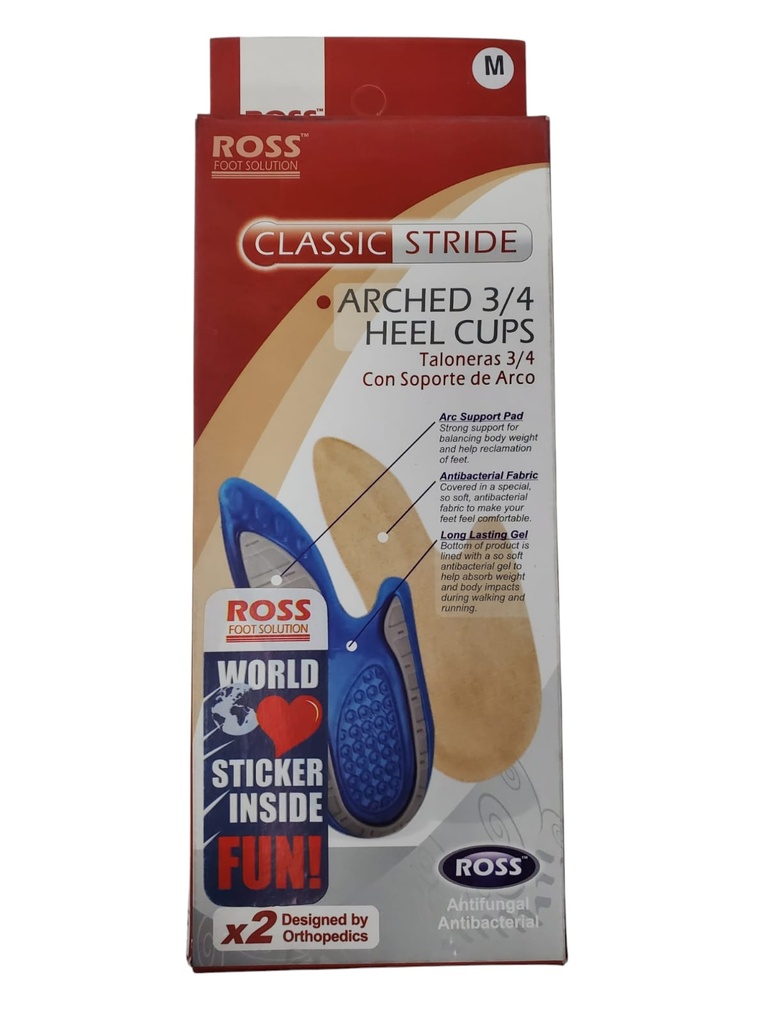 TALONERA LARGA HERRAJE C/TELA ARCO - WOMAN 148