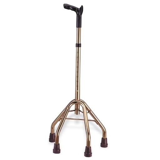 [0530001] BASTON DORADO DE 4 PATAS