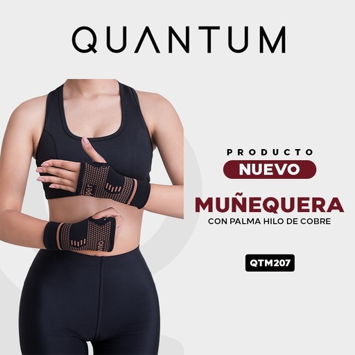 [0030048] MUÑEQUERA CON PALMA HILO DE COBRE (T/M) QTM-207