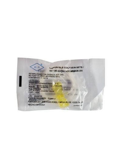 [0910046] SET ALITA ESTERIL (20GX3/4 X UND)