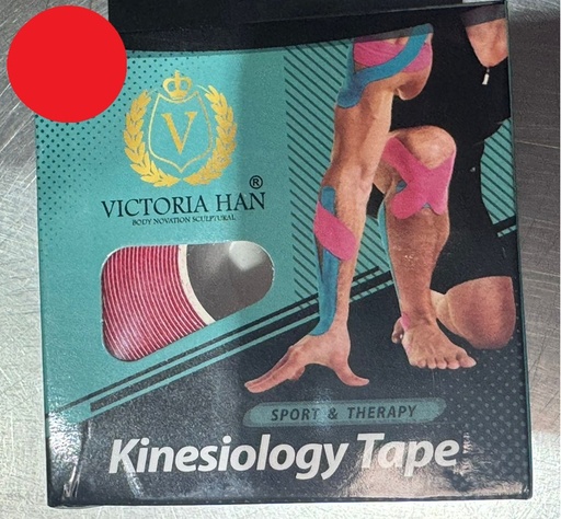 [1008087] CINTA KINESIOLOGICA 5 M - C/ROJO
