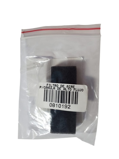 [0810192] FILTRO DE AIRE P/CANULA DE ALTO FLUJO