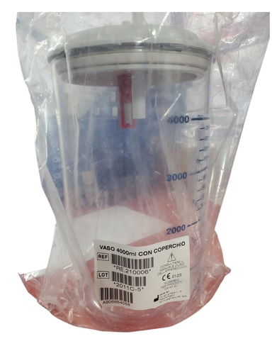 [0080012] FRASCO DE POLICARBONATO CON TAPA 4000 ML