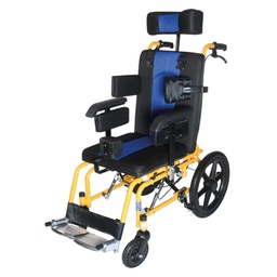 [0040028] SILLA DE RUEDAS NEUROLÓGICA - PEDIÁTR-TELA TRANSPIR.-LL.GRUES-REPOS.AL-INCL.MESA